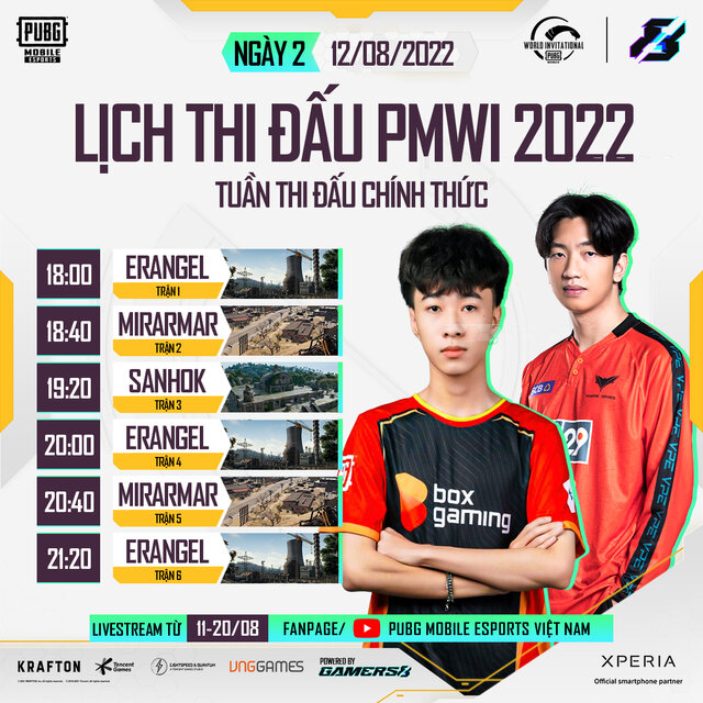 PMWI 2022 ngày 1: Box Gaming tạm thời nắm giữ vị trí thứ 5