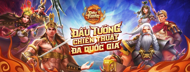 Tựa game đấu tướng chiến thuật đa quốc gia Đấu Tướng VNG “trình làng” song thần tướng Việt Nam