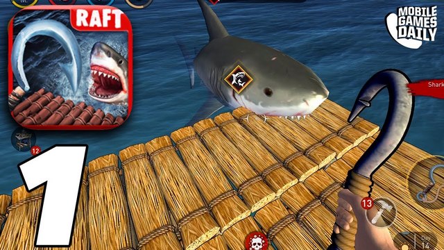 Raft Mobile : Chiến đấu trước hàm cá mập