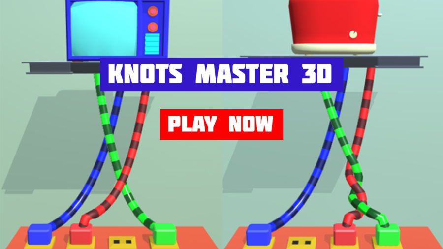 Knots Master 3D: Game giải đố gỡ rối dây nhưng cũng gây rối não