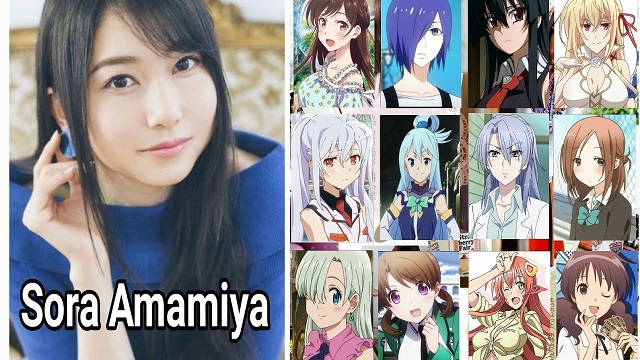 BXH những nhân vật anime được Amamiya Sora lồng tiếng , hạng nhất là một nhân vật quen thuộc!