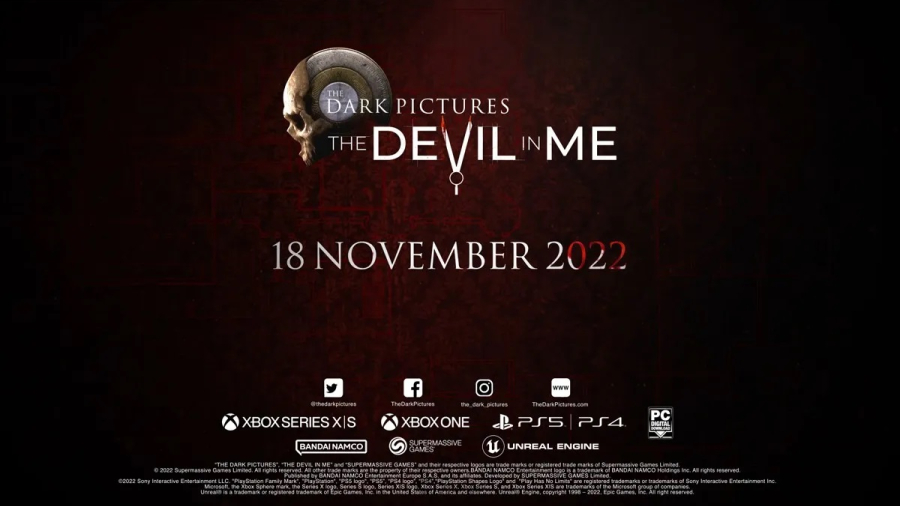 Dark Pictures Anthology: The Devil in Me ấn định ngày ra mắt