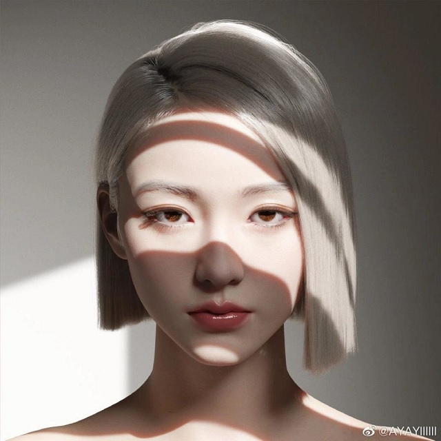 Ayayi - người mẫu ảo đầu tiên của Trung Quốc, do công ty Ranmai Technology tạo ra - thu hút lượng lớn người theo dõi.