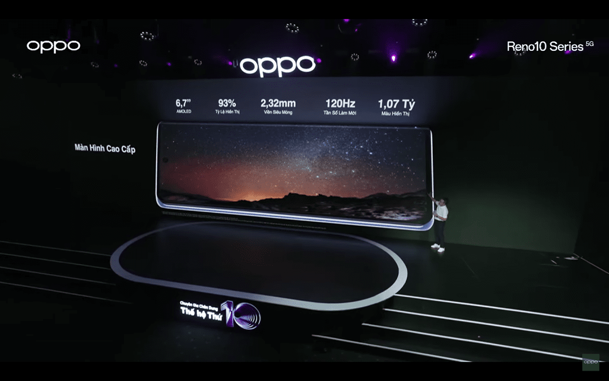 Oppo Reno 10 5G Series giá tốt với hiệu năng mạnh - màn hình.png
