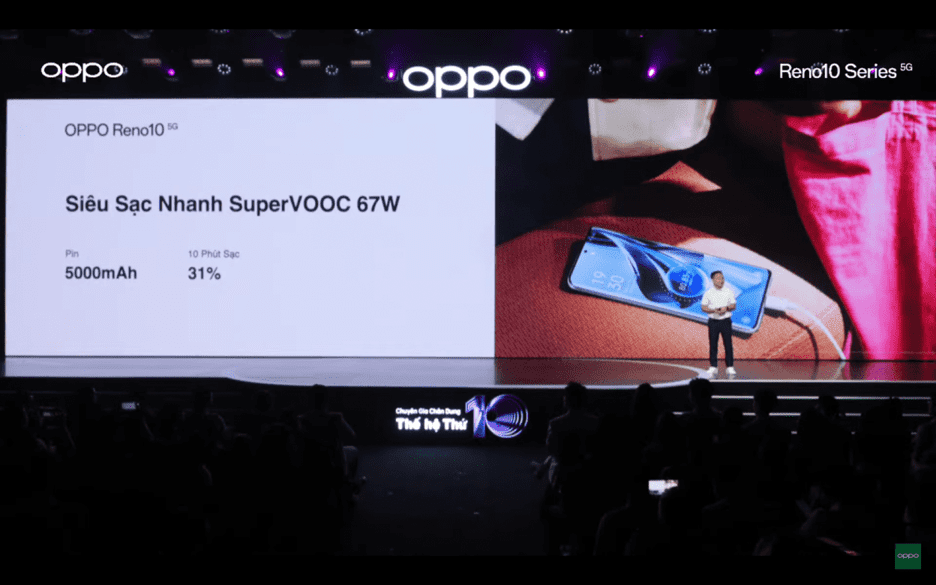Oppo Reno 10 5G Series giá tốt với hiệu năng mạnh - sạc nhanh 10.png