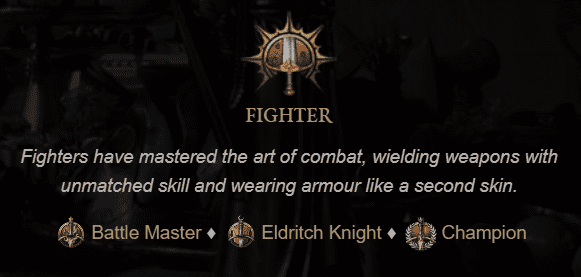 Hướng dẫn cách chơi Baldur's Gate 3 – các cơ chế quan trọng (phần 2) - fighter.png
