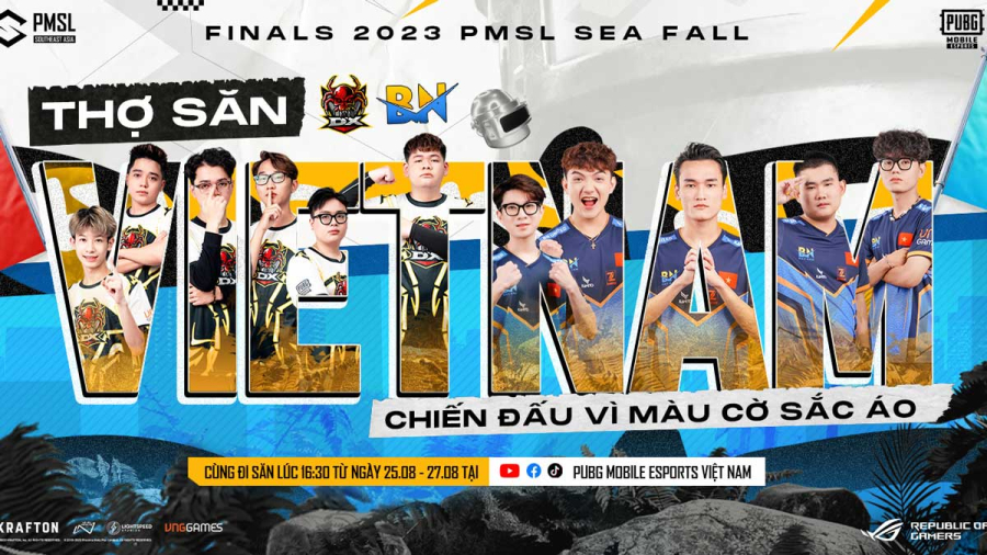 Lộ diện 2 “thợ săn” đại diện Việt Nam tiến thẳng tới vòng Finals giải đấu PMSL SEA Fall 2023