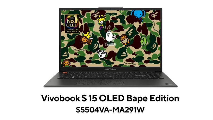 Vivobook S15 OLED Bape Edition: Chiếc ultrabook vừa mạnh vừa thời trang của ASUS