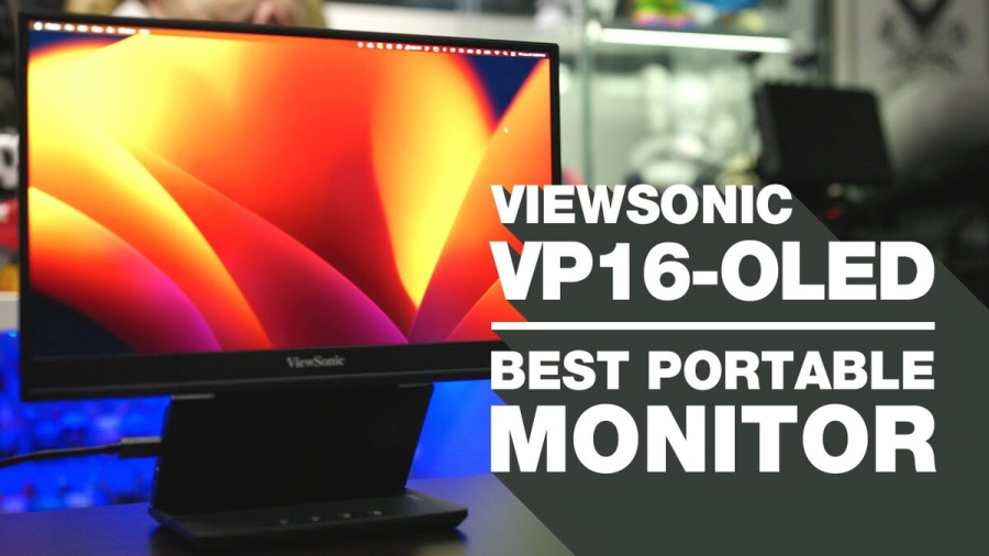 ViewSonic VP16-OLED: Giải pháp màn hình rời gọn nhẹ, chuẩn màu