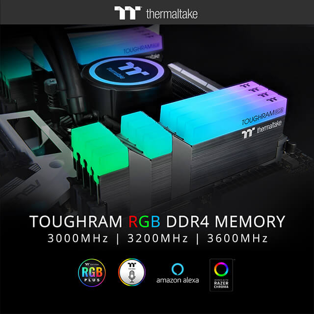 Thermaltake giới thiệu TOUGHRAM RGB dành cho gaming