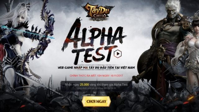 Cảm nhận về webgame Tây Du Chi Lộ sau ngày đầu Alpha Test