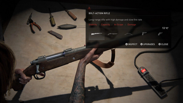 Hướng dẫn The Last of Us Part II: Cách lấy tất cả vũ khí trong game