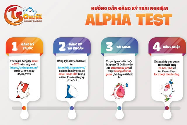 Những điều cần lưu ý để tham gia Alpha Test TS Online Mobile