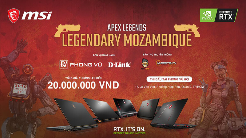 Có gì đáng mong chờ tại Legendary Mozambique - giải đấu Apex Legends cuối tuần này?
