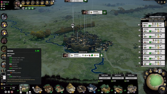 Hướng dẫn Total War: Three Kingdoms: Toàn tập về quản lý Corruption