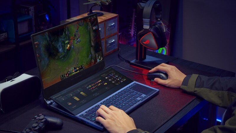 ASUS Republic of Gamers giới thiệu Zephyrus Duo 15 – Laptop gaming hai màn hình đột phá