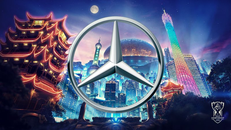 Riot Games chính thức bắt tay hợp tác với hãng xe hơi Mercedes-Benz tại Chung kết Thế giới 2020