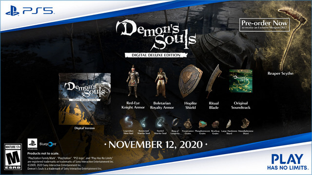 Demon's Souls Remake Deluxe Edition
