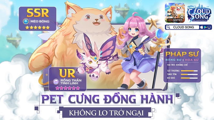 Cloud Song VNG: Một trải nghiệm MMORPG mới mẻ của làng game Việt!