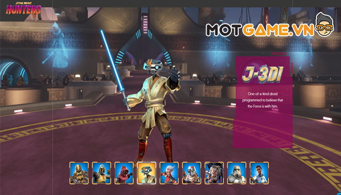 Star Wars: Hunters tựa game đấu trường đề tài Stars War do Zynga Game phát hành!