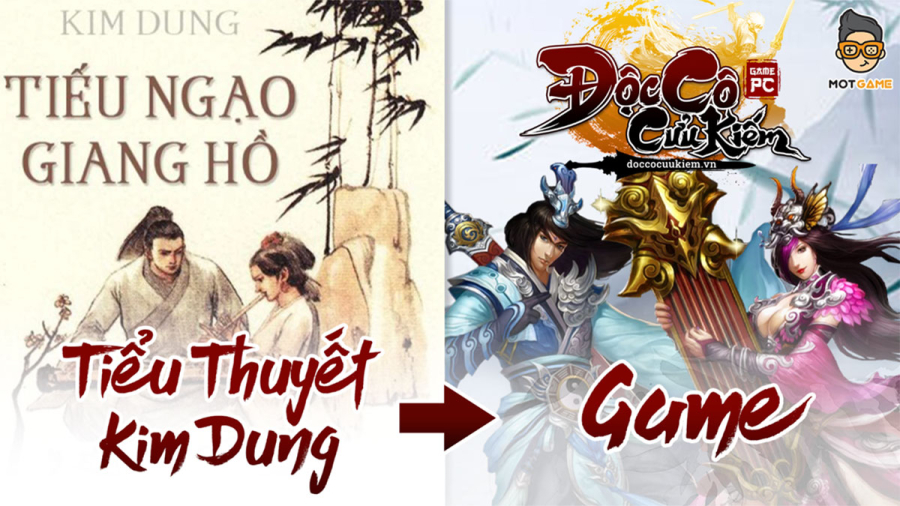 Tác phẩm nào của Kim Dung được chuyển thể thành game nhiều nhất?