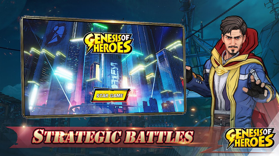 Genesis of Heroes: game chiến thuật chủ đề Marvel đỉnh cao