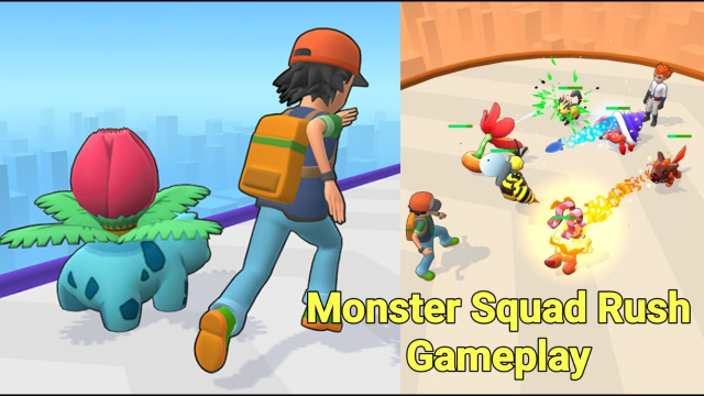 Monster Squad Rush: Game motip chạy liên tục đang cực hot
