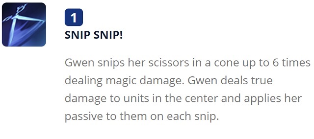Tốc Chiến: Gwen - Chi tiết bộ kỹ năng của Búp Bê Nguyện Ước