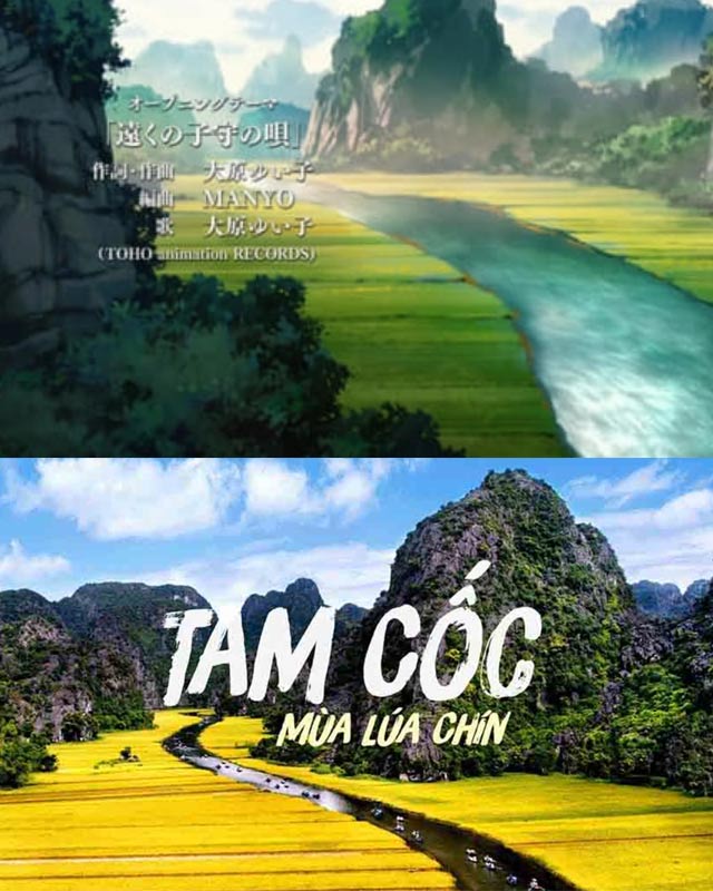 Tam Cốc - Bích Động ở Ninh Bình từng xuất hiện ngay teaser trailer của Thất Nghiệp Chuyển Sinh