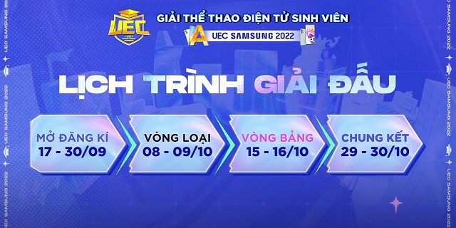 UEC Samsung 2022 - Giải đấu Thể Thao Điện Tử dành cho sinh viên có gì đặc biệt?