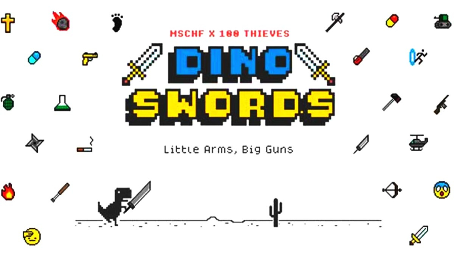 Dino Sword phiên bản nâng cấp từ chú khủng long của Chrome