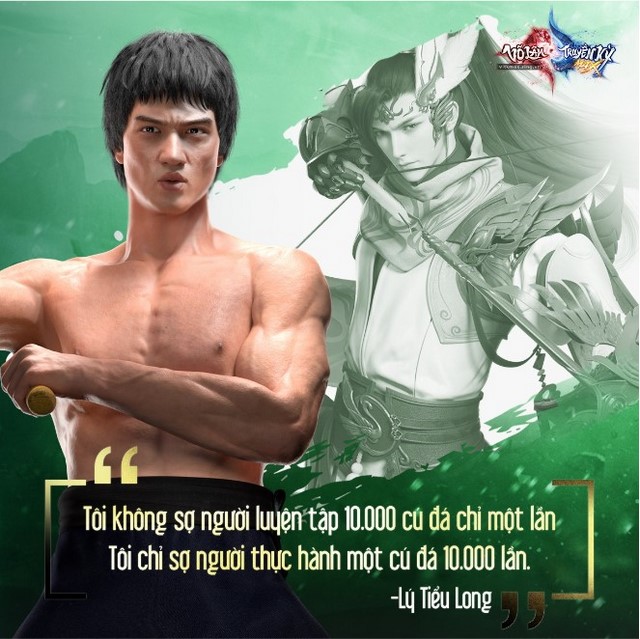 Huyền thoại võ thuật Lý Tiểu Long tái xuất, mở đường cho tinh hoa võ thuật kết hợp với thế giới kiếm hiệp MAX đỉnh trong Võ Lâm Truyền Kỳ MAX
