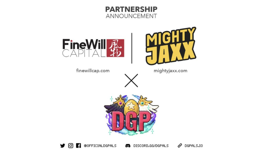D.G.Pals hợp tác với Mighty Jaxx ra mắt bộ sưu tập NFT