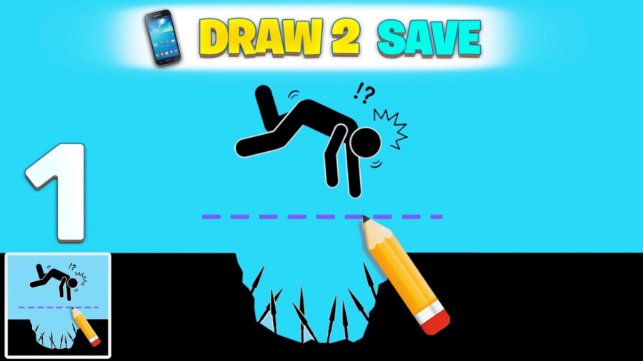 Draw 2 Save: Bạn sẽ đạt 200IQ nếu chơi đến level cao nhất tựa game này