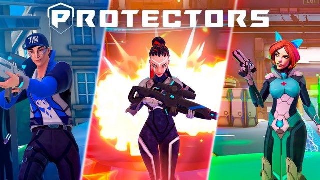 Protectors Shooter Legends: Độc đáo game bắn súng từ thế giới tương lai