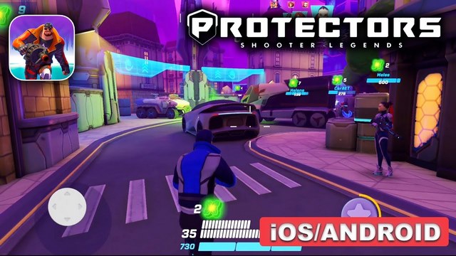 Protectors Shooter Legends: Game bắn súng thế giới tương lai