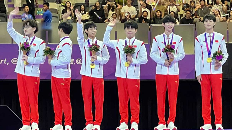 Trung Quốc vinh dự giành Huy Chương Vàng Esports đầu tiên tại Asian Games 2022