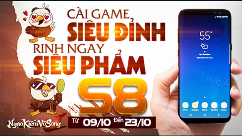 Ngạo Kiếm Vô Song 2 Alpha Test – Tải game để rinh Samsung Galaxy S8
