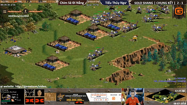 Giải Age of Empires Trung Việt 2018 – Chim Sẻ Đi Nắng góp công lớn giúp Việt Nam chiến thắng