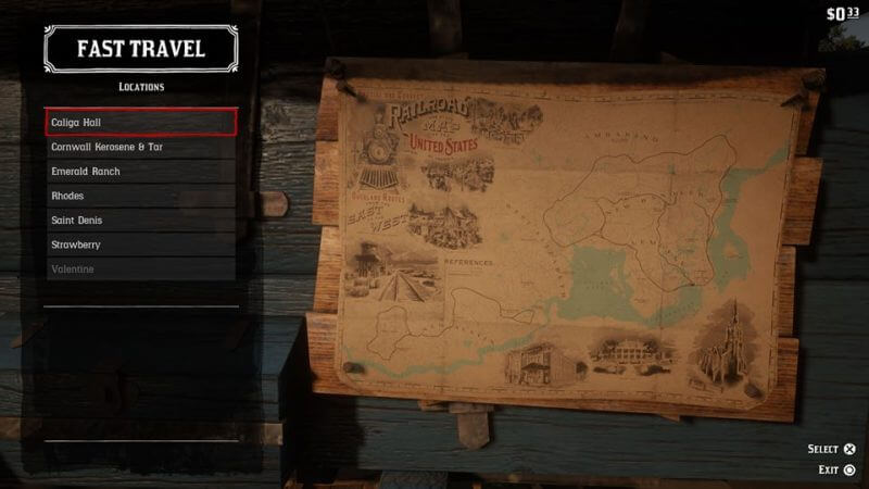 Red Dead Redemption 2: Hướng dẫn cách mở khóa Fast Travel