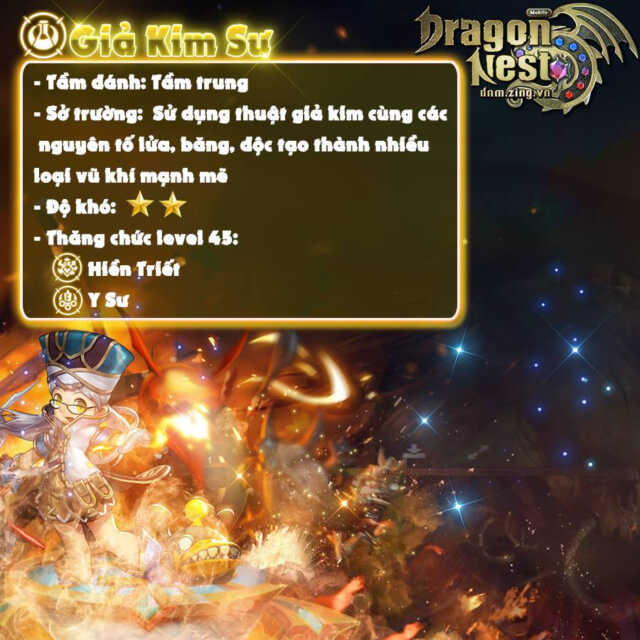 Dragon Nest Mobile: Hé lộ giàn class sẽ xuất hiện tại phiên bản VN