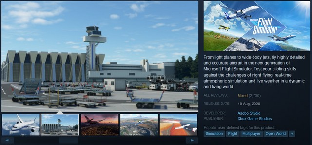 Game thủ Steam ầm ầm đòi refund Microsoft Flight Simulator