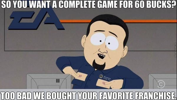 EA chơi xấu và câu chuyện về nhà phát hành game bẩn thỉu nhất thế giới
