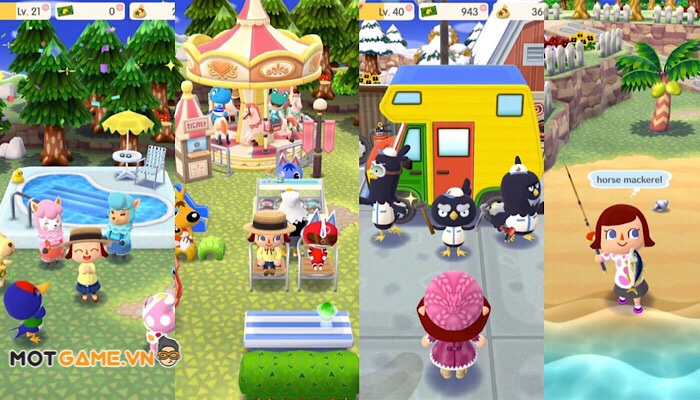 Animal Crossing: Pocket Camp game sandbox đỉnh cao