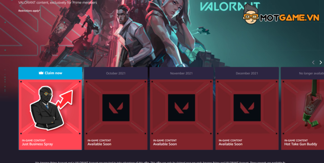 Valorant: Riot Games tặng bình xịt 'Just Business' miễn phí cho game thủ