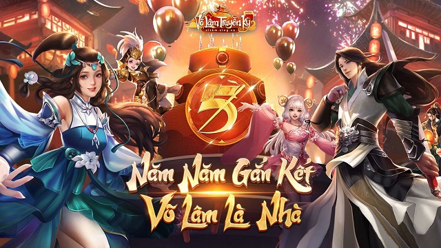 VLTK Mobile tung bộ poster mừng sinh nhật 5 tuổi hoành tráng