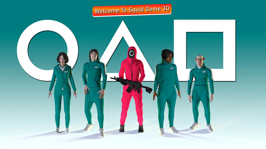 Squid Game 3D: Mô phỏng hoàn hảo “Trò chơi con mực”