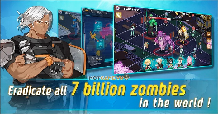 7 Billion Zombies: Game nhập vai lấy chủ đề zombie theo phong cách anime độc đáo
