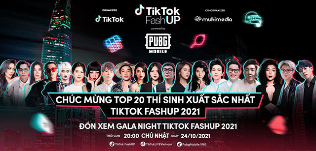 PUBG Mobile ra mắt bộ sưu tập &amp;quot;Chiến Binh Thời Trang&amp;quot; tại Tiktok Fashup Gala Night 2021