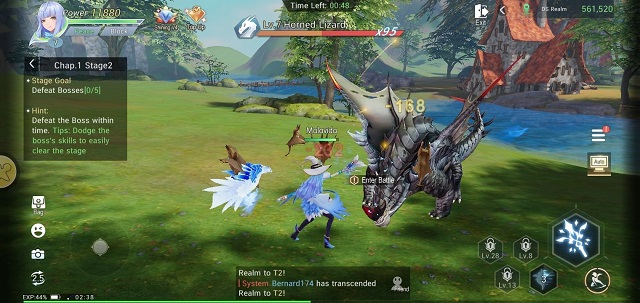 Dragon Saga – Game mobile chiến binh rồng đầy mê mẩn